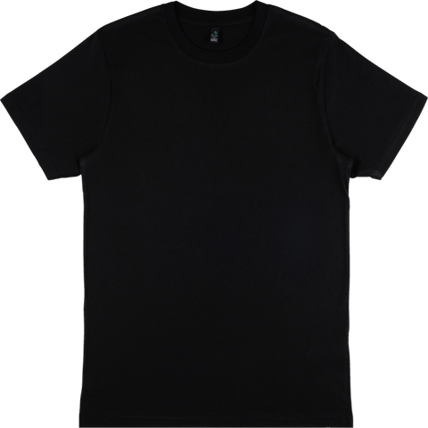 Black Short sleeve organic cotton t-shirt 