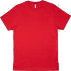 Red short sleeve t-shirt organic cotton 