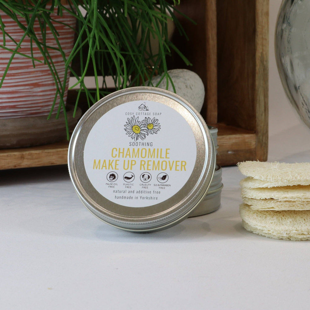 Tin of chamomile make-up remover - made in Yorkshire 