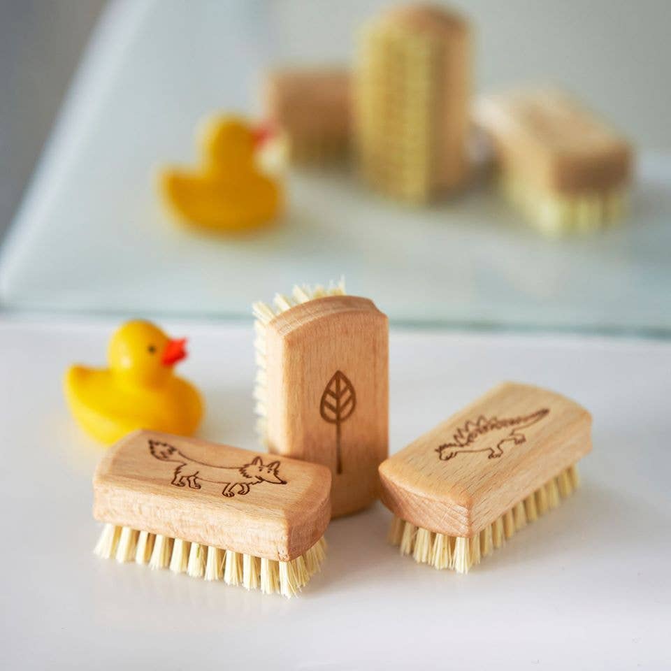 Kids Natural Vegan Nail Brush