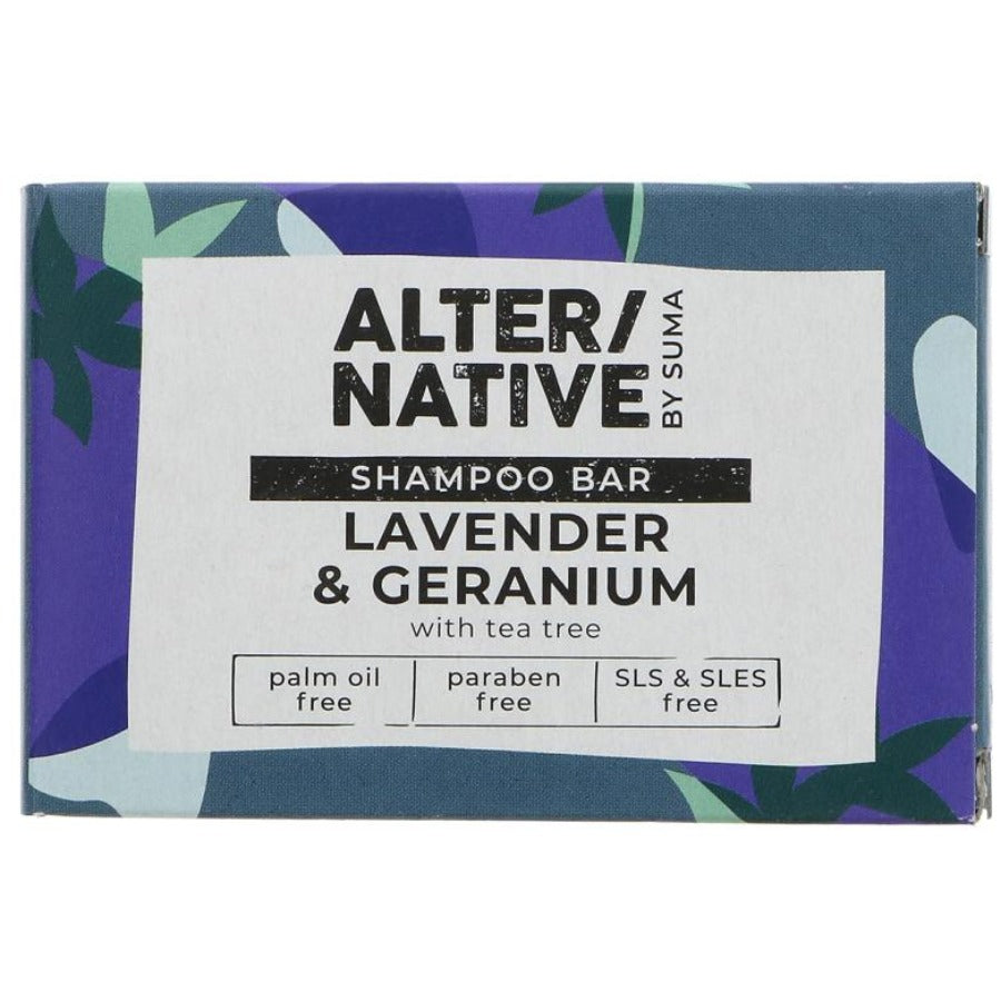 Lavender & Geranium Shampoo Bar 