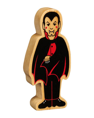 Wooden vampire figure 