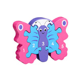 Butterfly shaped wooden jigsaw 