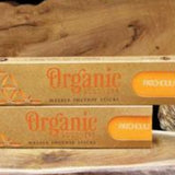 Patchouli incense sticks in box