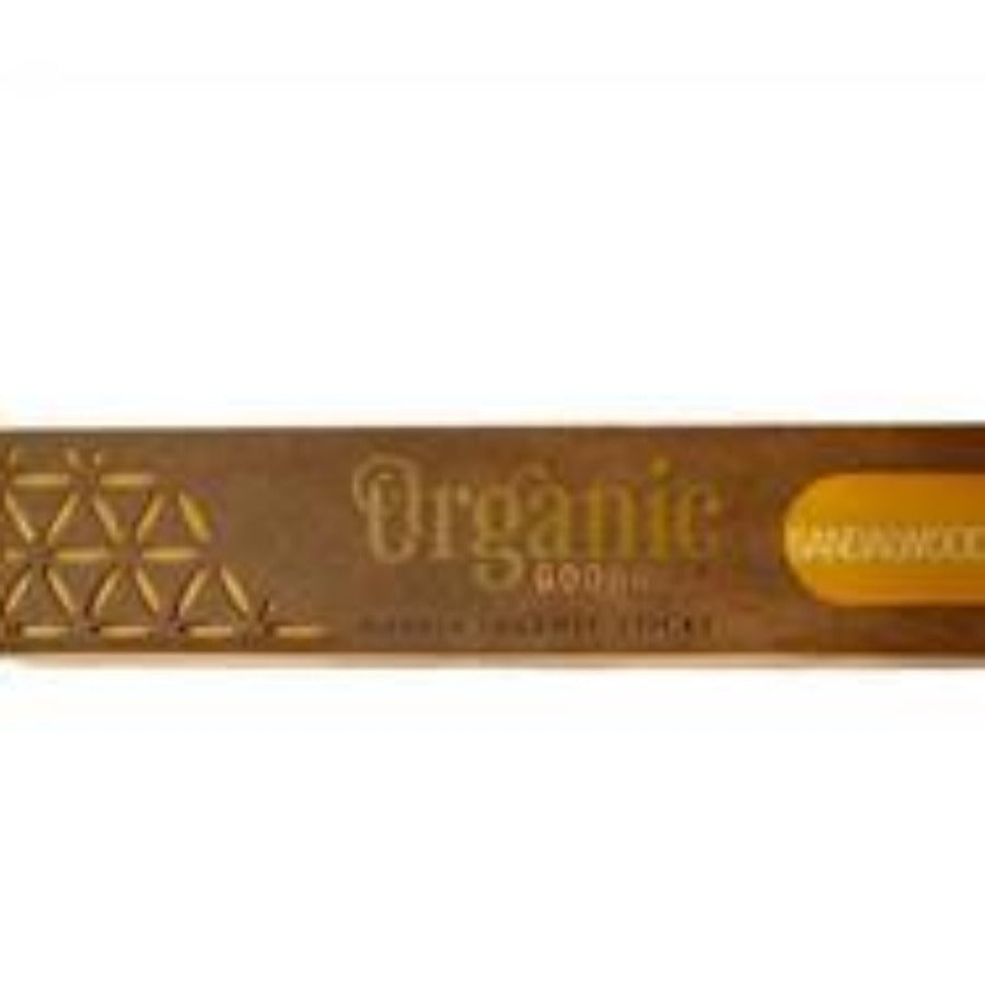 A box of sandalwood incense 